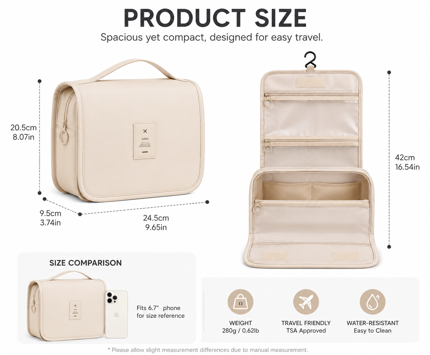 Travel Toiletry Organizer